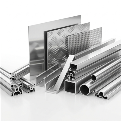 Profil Ekstrusi Struktural Paduan Aluminium 6061 Kinerja Tinggi-